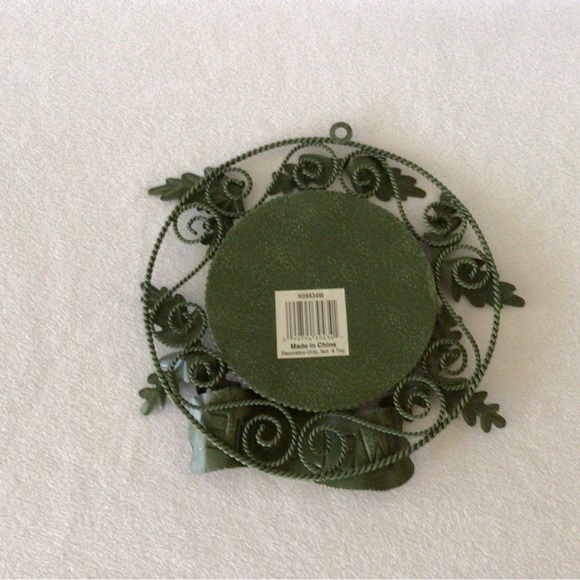 Welcome Sunflower Enamel On Metal Wall Hanger - Picture 3 of 3